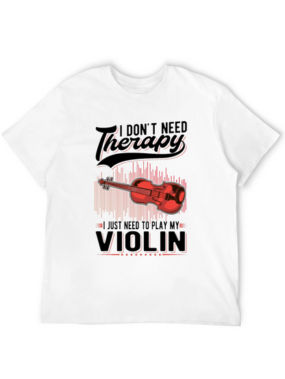 Therapy Violin T-Shirt