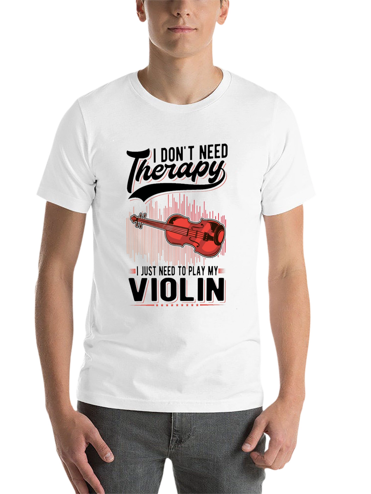 Therapy Violin T-Shirt