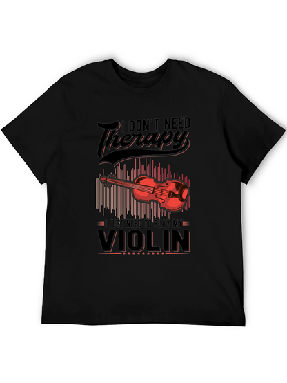 Therapy Violin T-Shirt