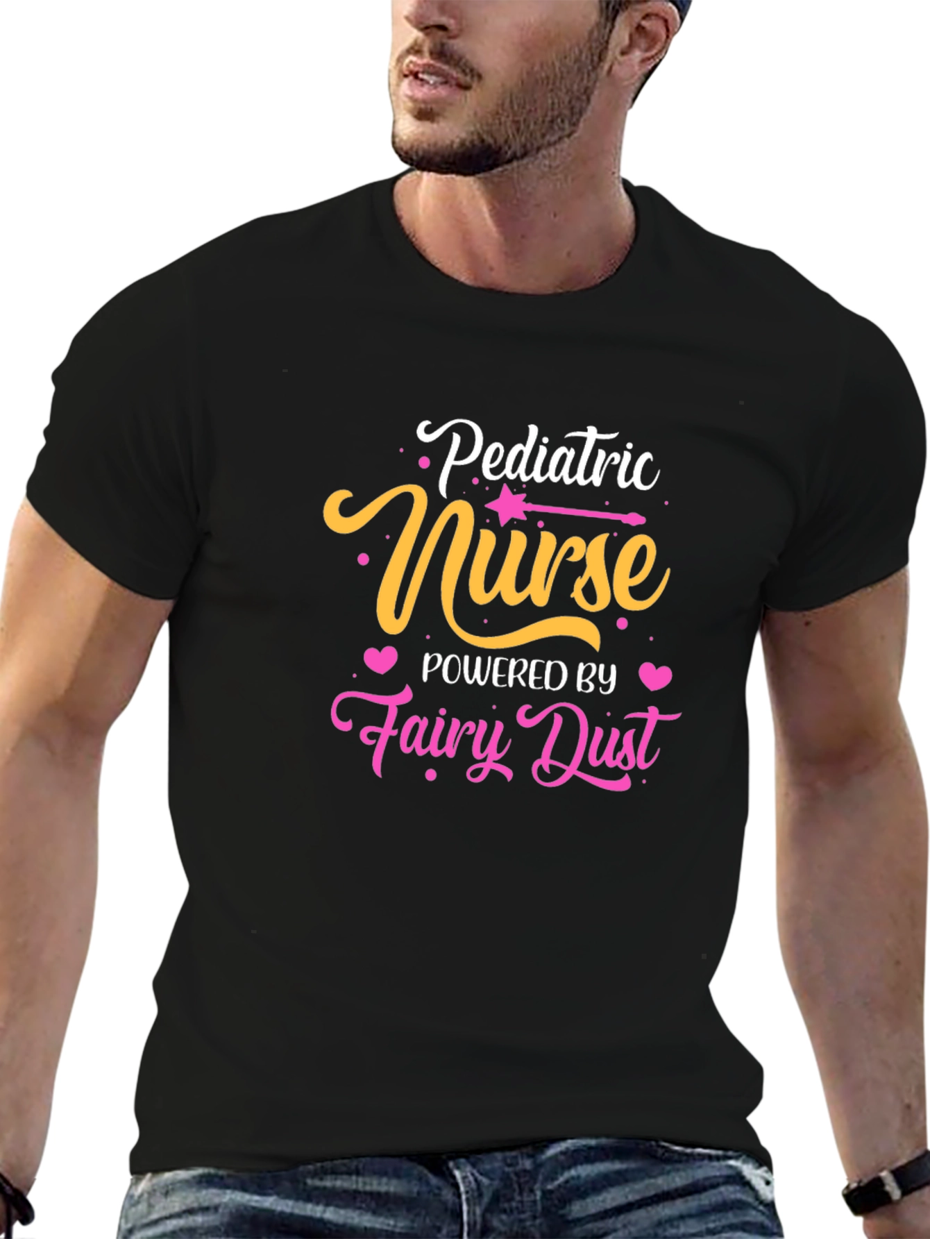 Pediatric Nurse Fairy Dust Graphic Tee