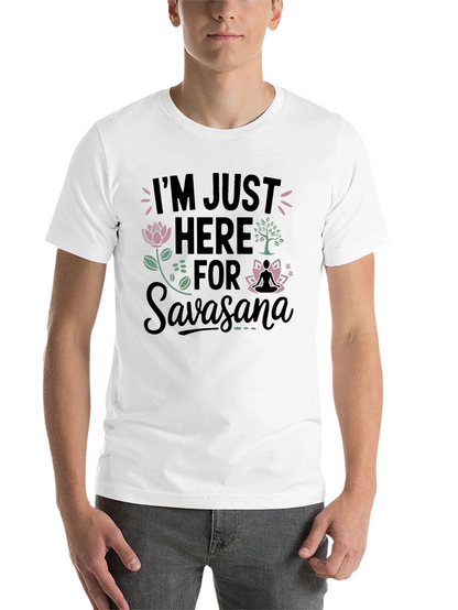Yoga Savasana T-Shirt - Relax & Meditate