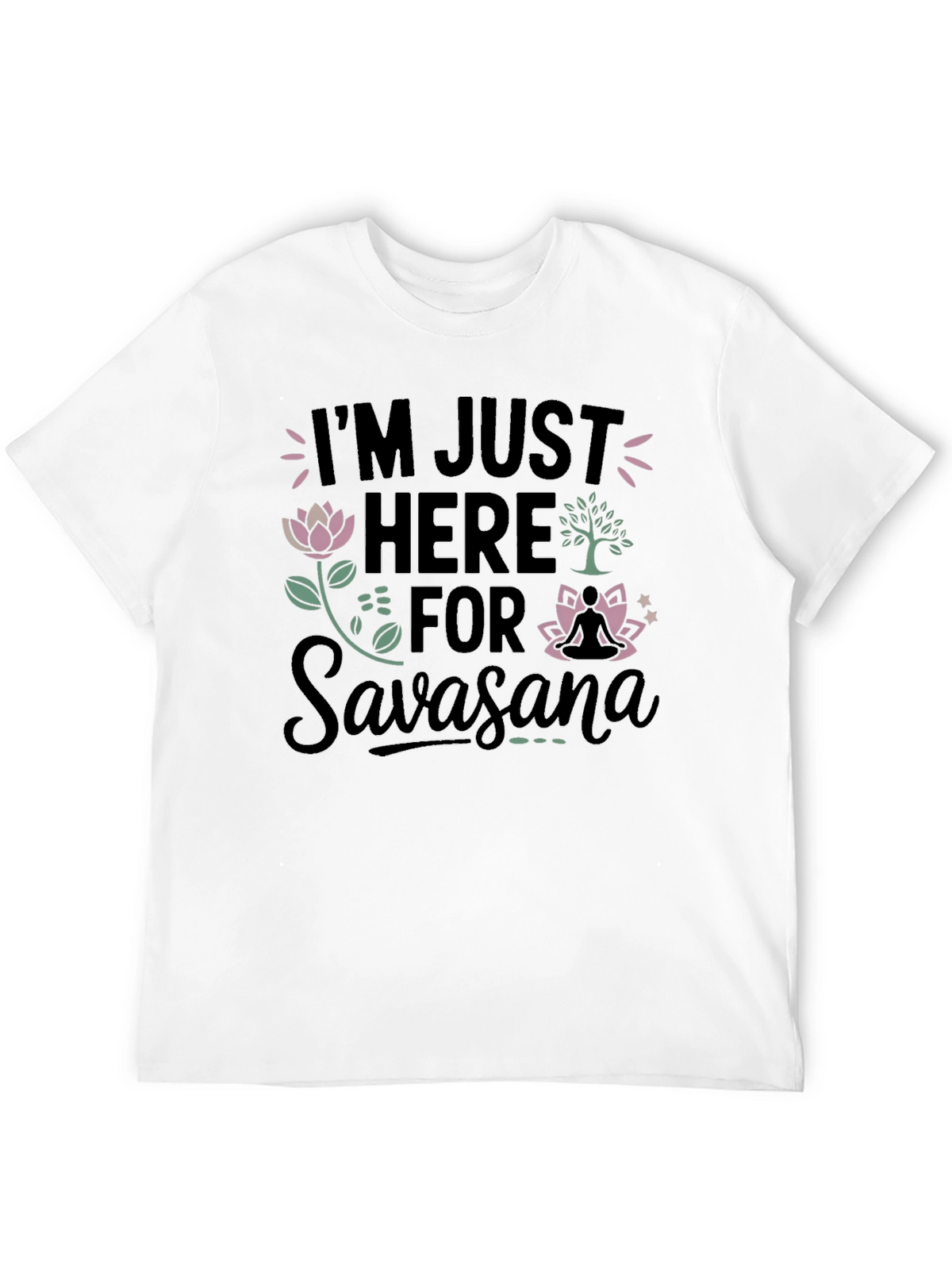 Yoga Savasana T-Shirt - Relax & Meditate