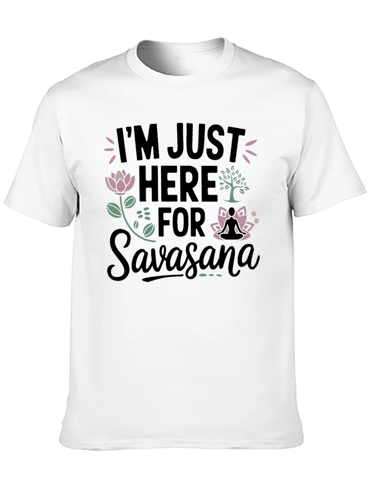 Yoga Savasana T-Shirt - Relax & Meditate