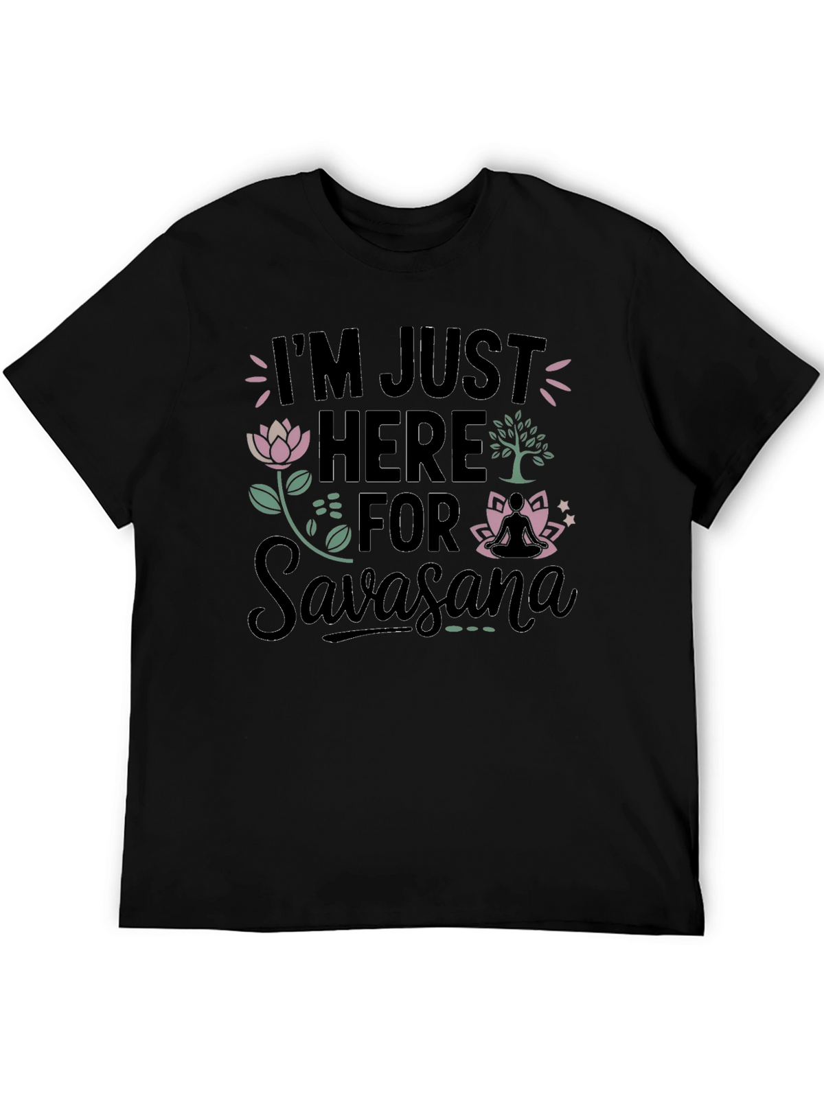 Yoga Savasana T-Shirt - Relax & Meditate