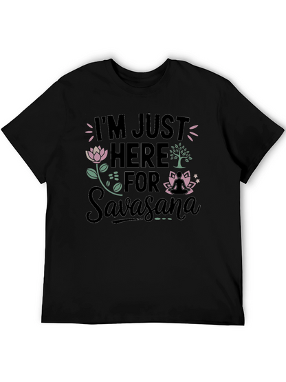 Yoga Savasana T-Shirt - Relax & Meditate
