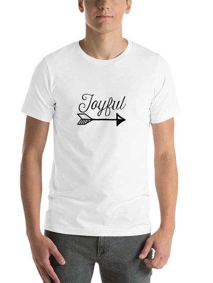 Joyful Arrow Graphic Tee - Black