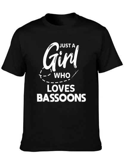 Bassoon Girls T-Shirt - Musician Gift