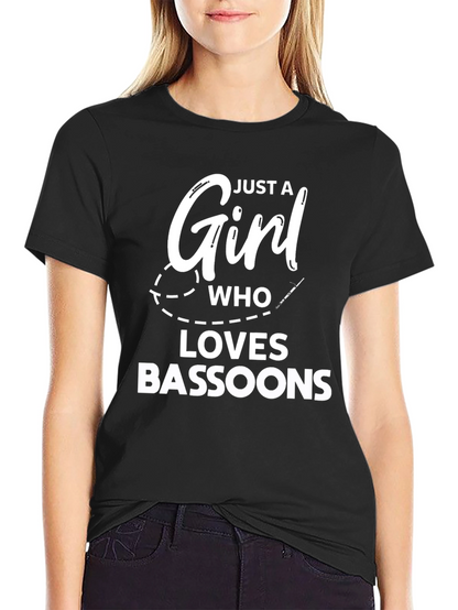 Bassoon Girls T-Shirt - Musician Gift