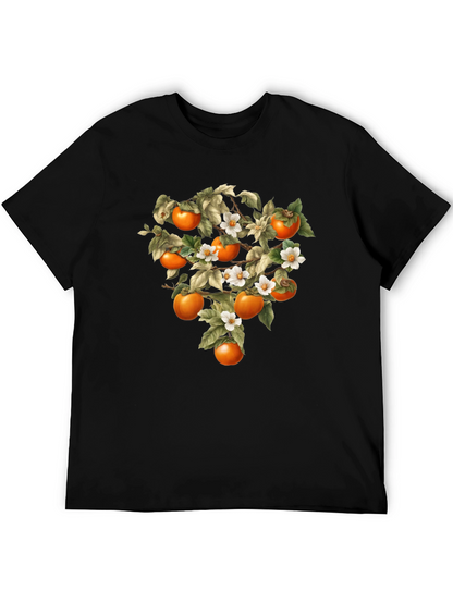 Botanical Persimmon Tree Graphic Tee