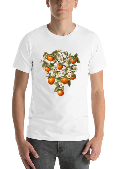 Botanical Persimmon Tree Graphic Tee