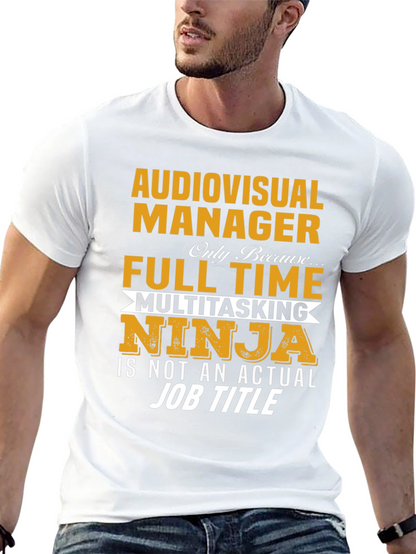 Audiovisual Manager Ninja T-Shirt