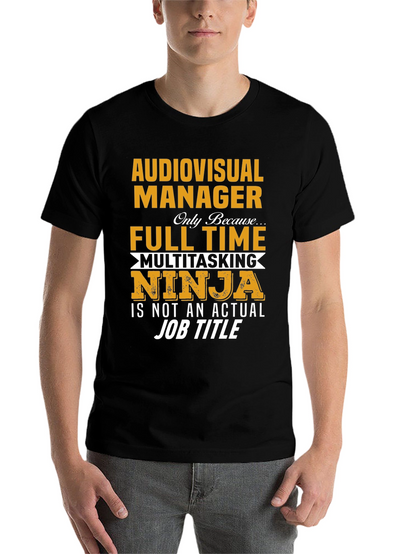 Audiovisual Manager Ninja T-Shirt