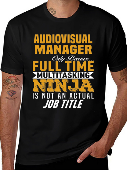 Audiovisual Manager Ninja T-Shirt