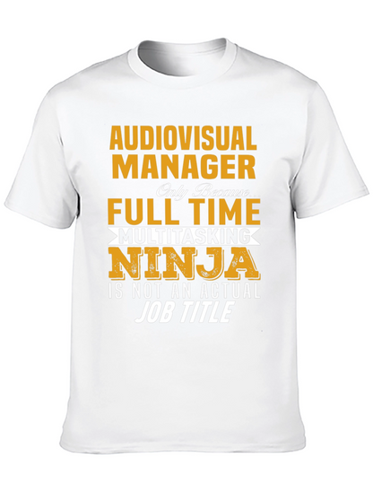 Audiovisual Manager Ninja T-Shirt