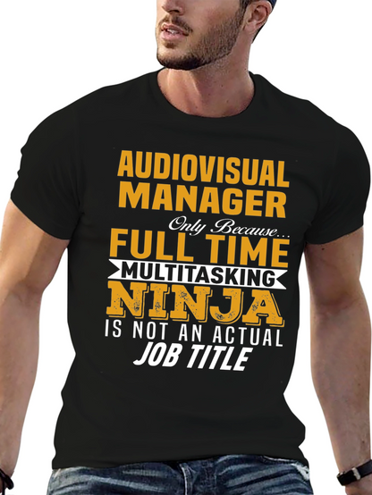 Audiovisual Manager Ninja T-Shirt