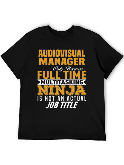Audiovisual Manager Ninja T-Shirt