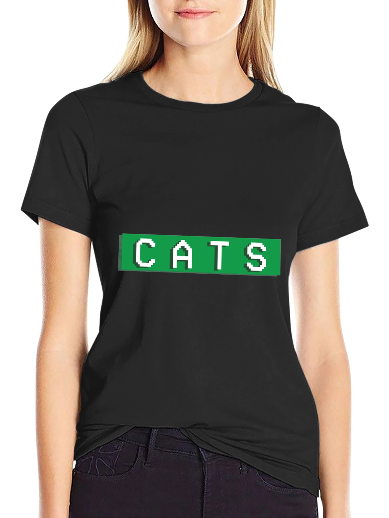Pixel Cats T-Shirt - Retro Gaming Style