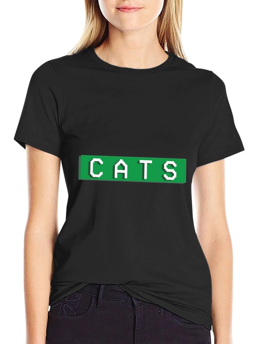 Pixel Cats T-Shirt - Retro Gaming Style