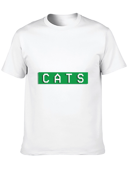Pixel Cats T-Shirt - Retro Gaming Style