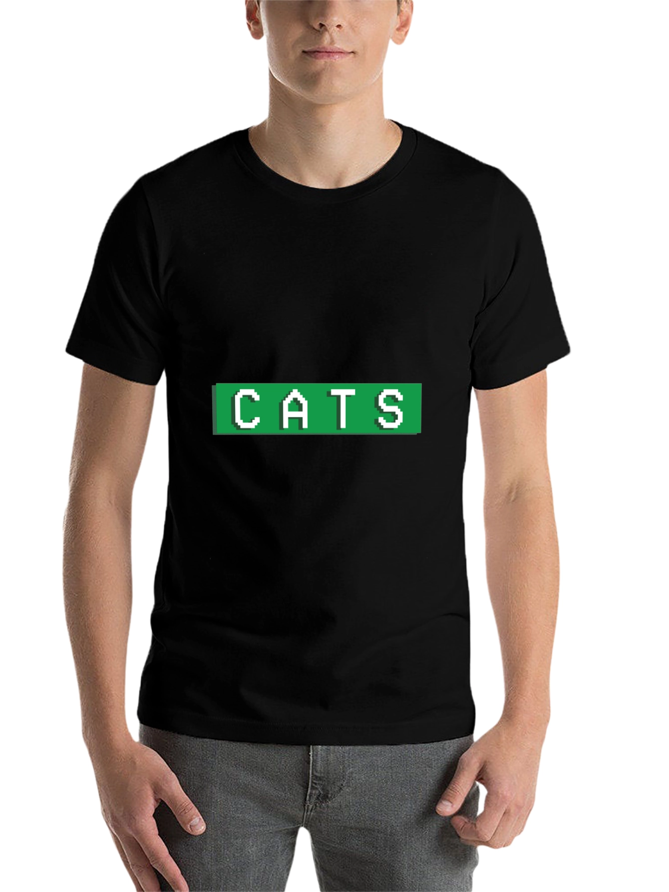 Pixel Cats T-Shirt - Retro Gaming Style