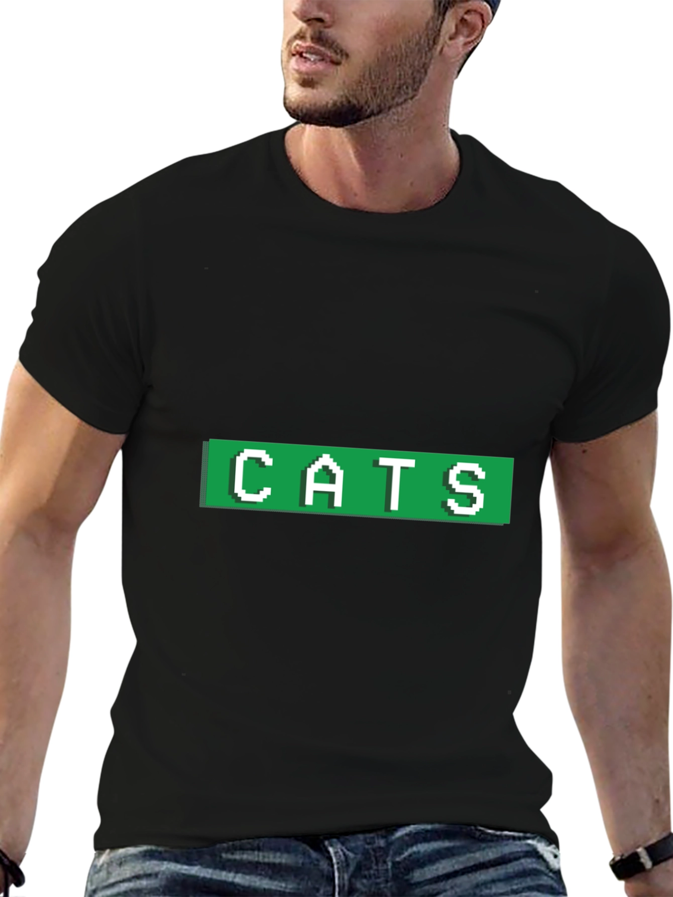 Pixel Cats T-Shirt - Retro Gaming Style