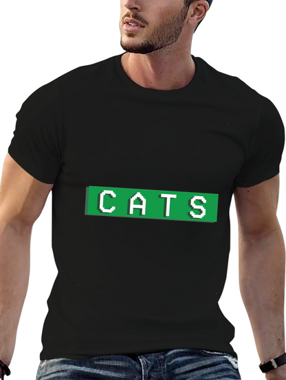 Pixel Cats T-Shirt - Retro Gaming Style