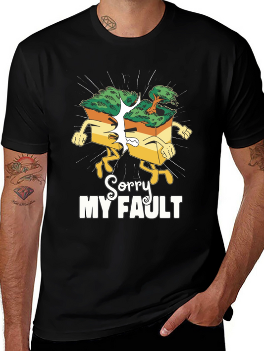 Sorry My Fault T-Shirt - Funny Bonsai Tree Design