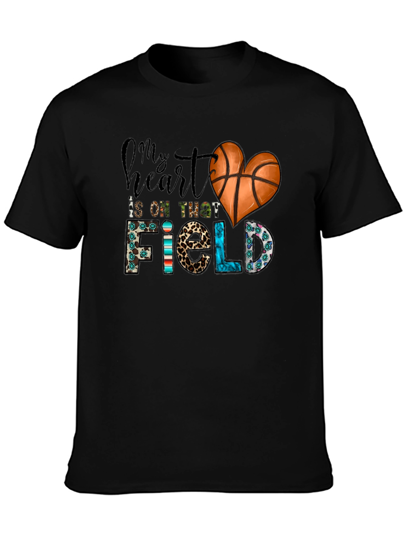 Basketball Heart T-Shirt