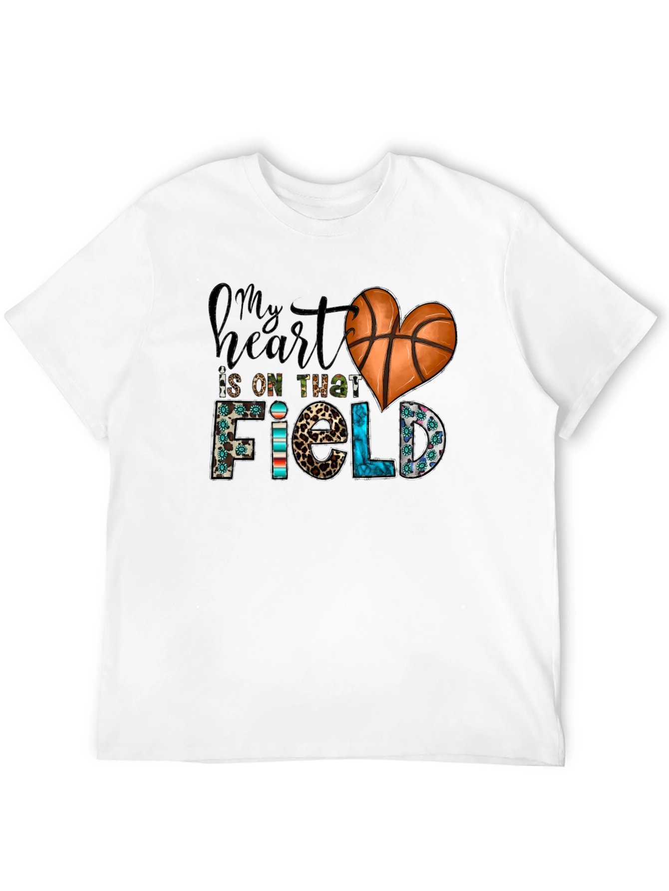 Basketball Heart T-Shirt