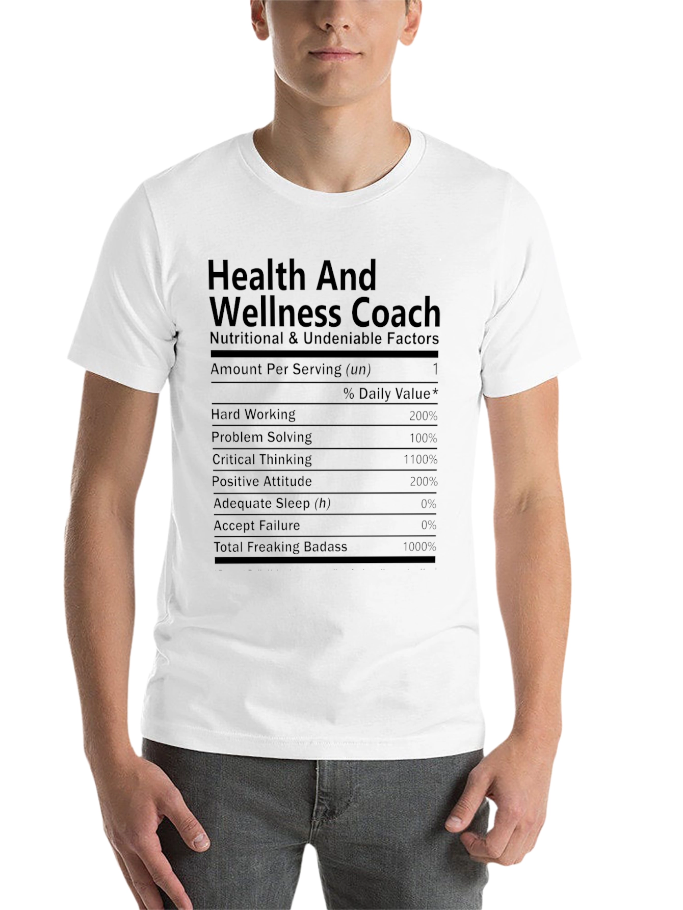 Health and Wellness Coach Funny T-Shirt