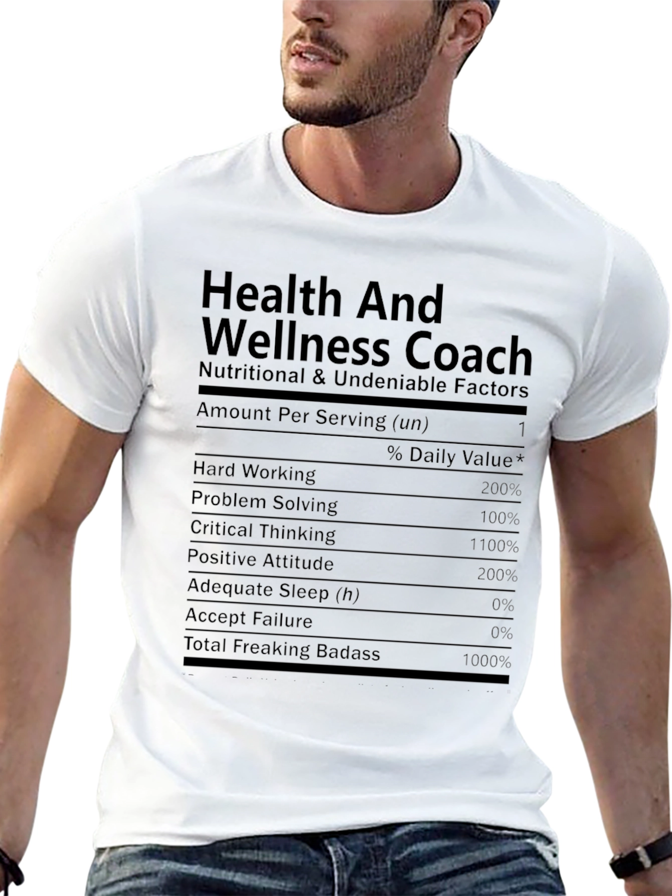 Health and Wellness Coach Funny T-Shirt
