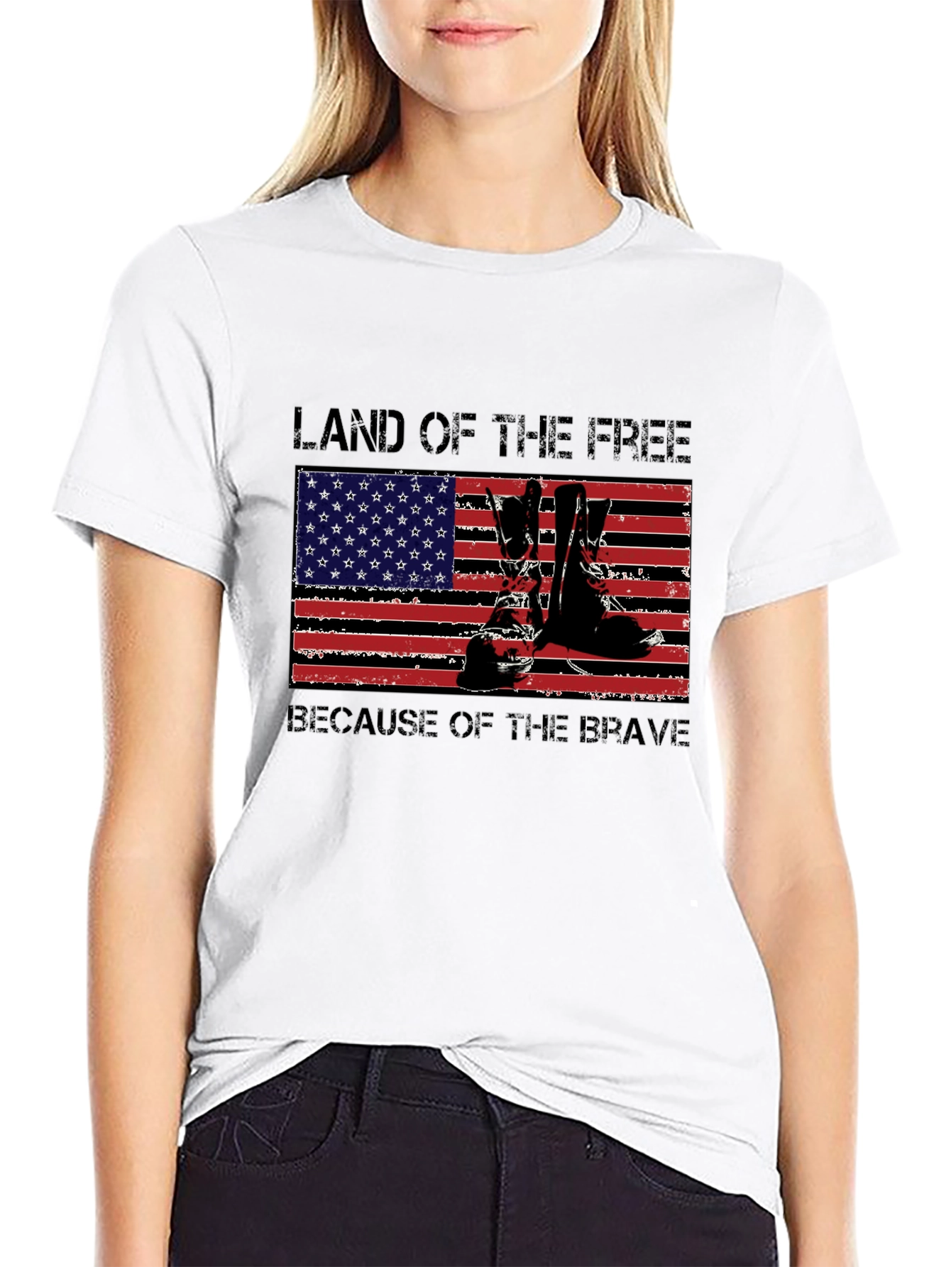 Land of the Free Graphic Tee
