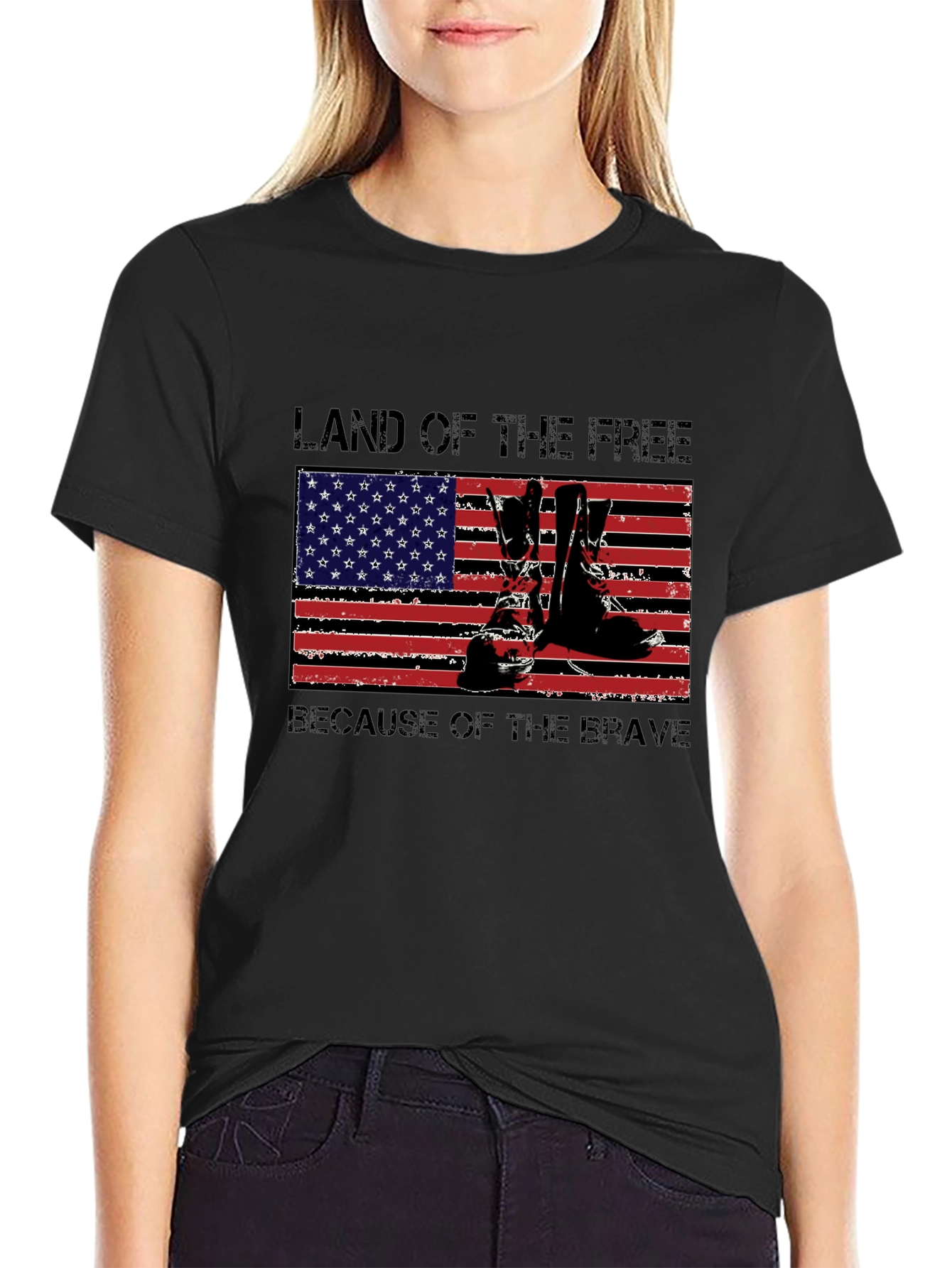 Land of the Free Graphic Tee