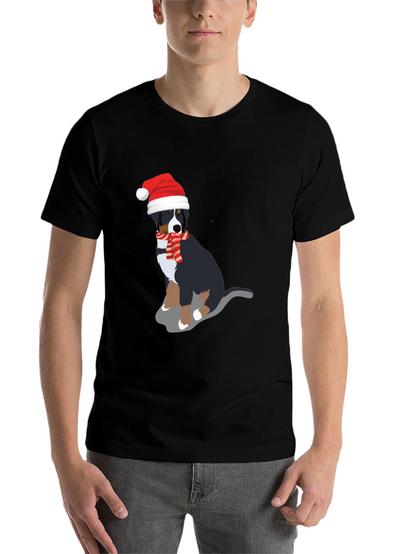 Festive Dog Graphic Tee