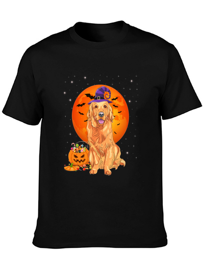 Halloween Golden Retriever T-Shirt