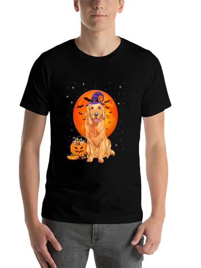 Halloween Golden Retriever T-Shirt