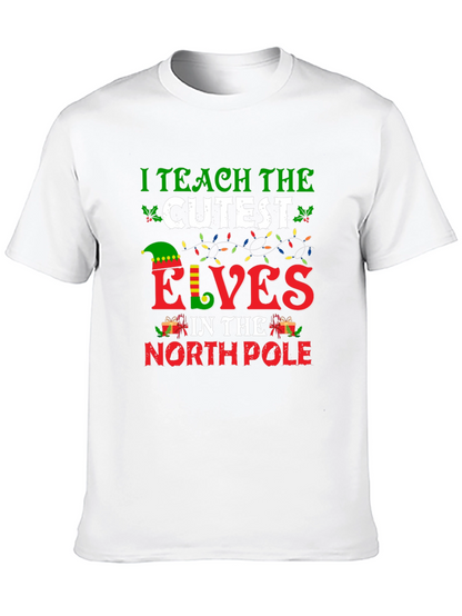 I Teach the Cutest Elves Christmas T-Shirt