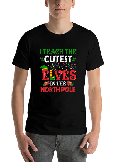 I Teach the Cutest Elves Christmas T-Shirt