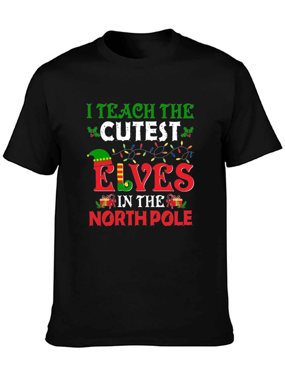 I Teach the Cutest Elves Christmas T-Shirt