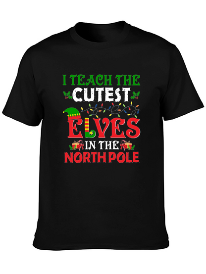 I Teach the Cutest Elves Christmas T-Shirt