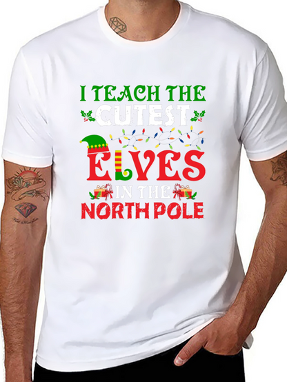 I Teach the Cutest Elves Christmas T-Shirt