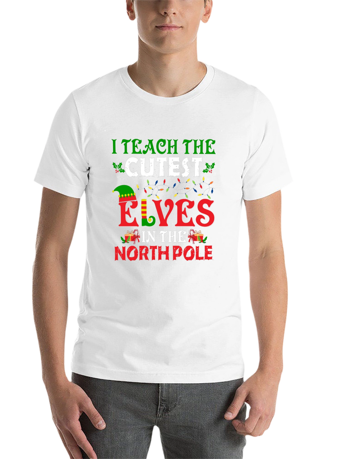 I Teach the Cutest Elves Christmas T-Shirt