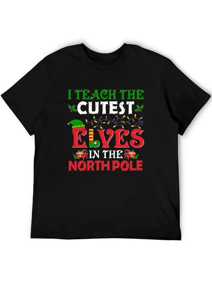 I Teach the Cutest Elves Christmas T-Shirt
