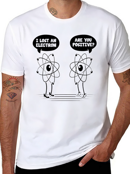 Lost Electron Chemistry Humor T-Shirt