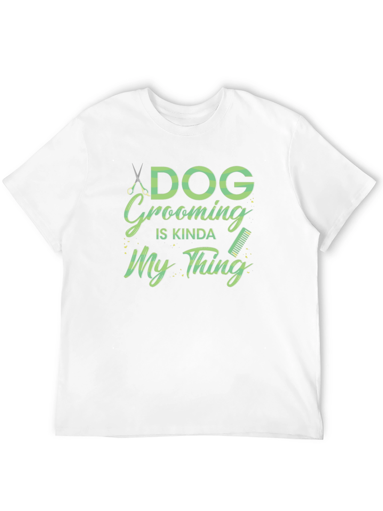 Dog Grooming Is My Thing Black T-Shirt