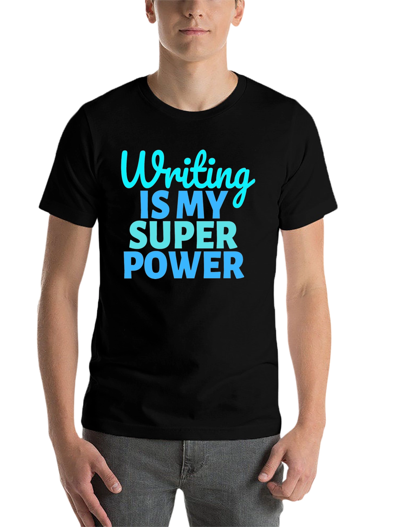 Writing Is My Super Power T-Shirt