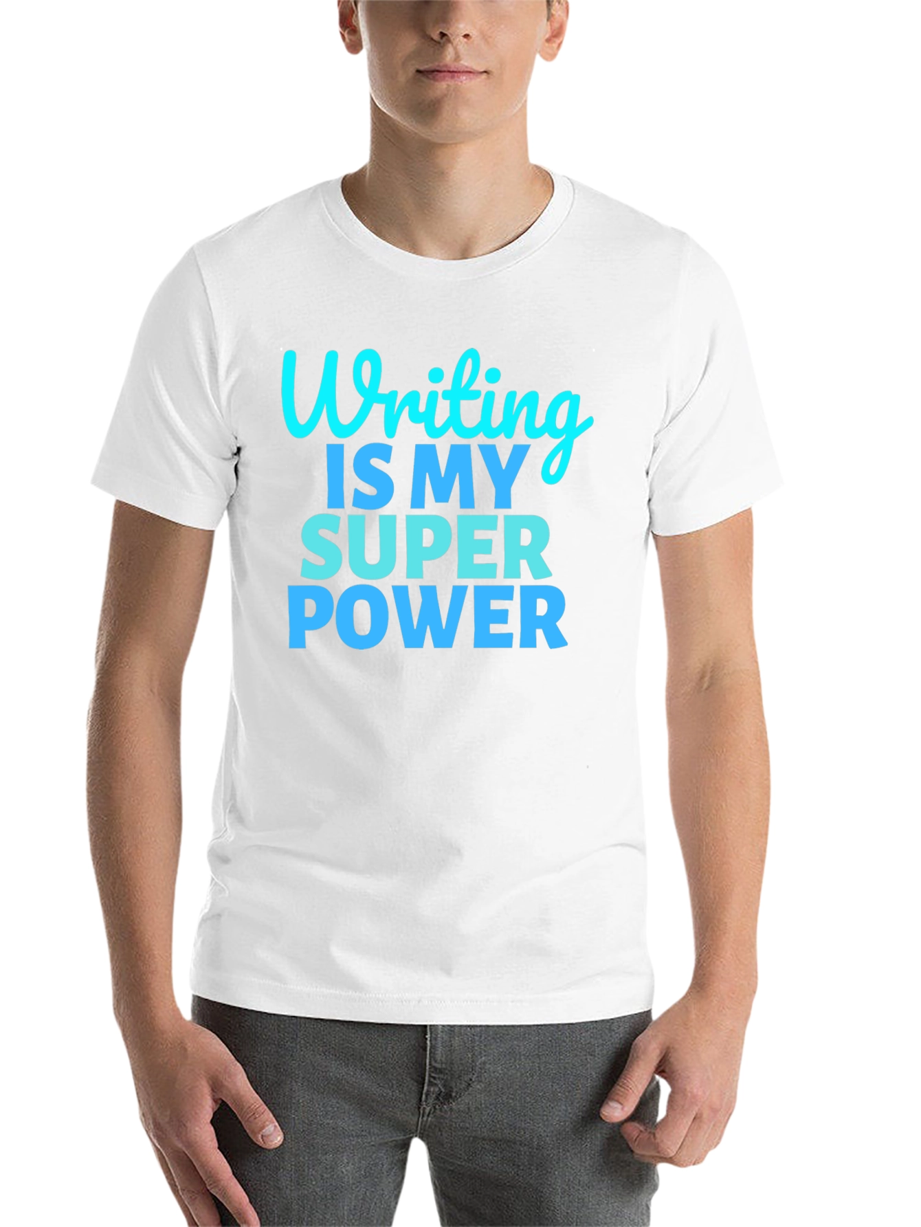 Writing Is My Super Power T-Shirt