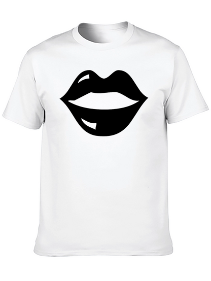 Black Lips Graphic Tee - Stylish Casual Wear