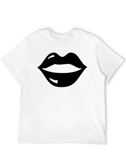 Black Lips Graphic Tee - Stylish Casual Wear