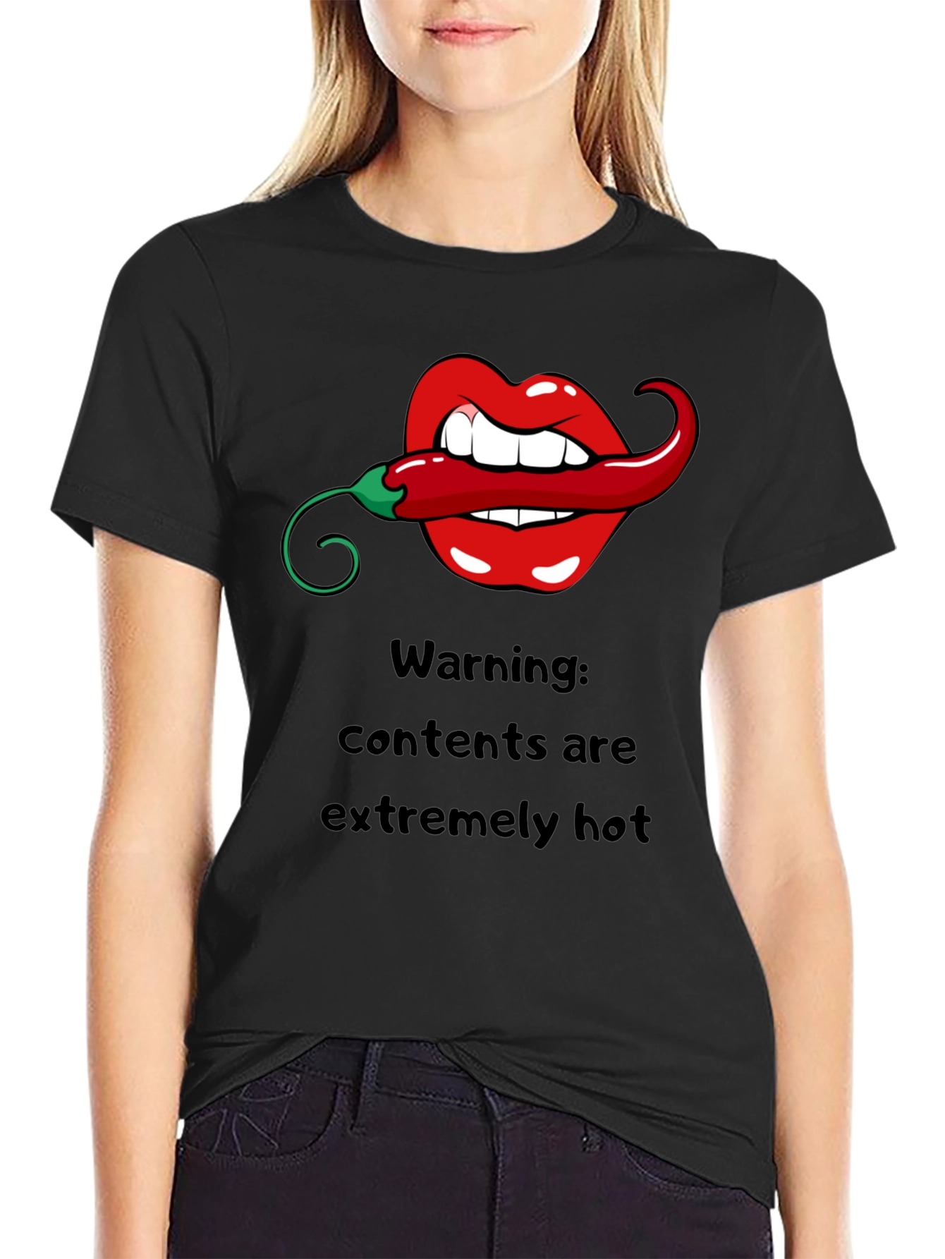 Warning: Extremely Hot Graphic T-Shirt